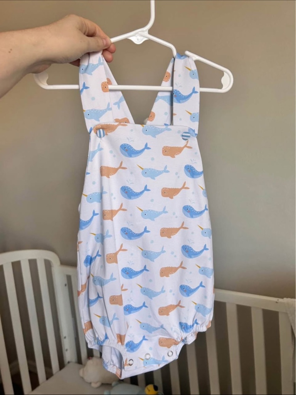 NWOT Stitchy Fish Bubble / Sunsuit